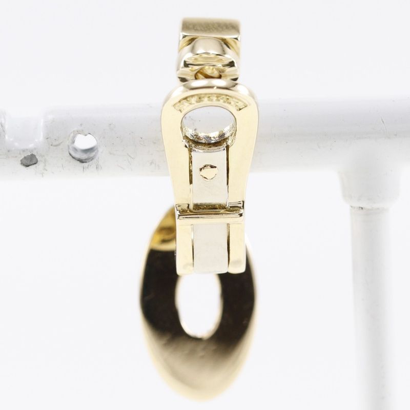 Bvlgari *only One Side 18K Yellow Gold Unisex 4.7g Ear Ring