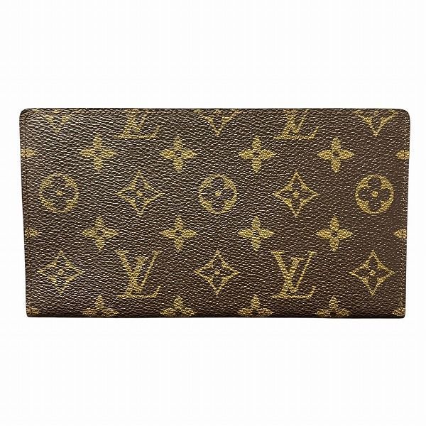 Louis Vuitton Monogram Porte-chequier Double M62223 Billfold Long Wallet Unisex