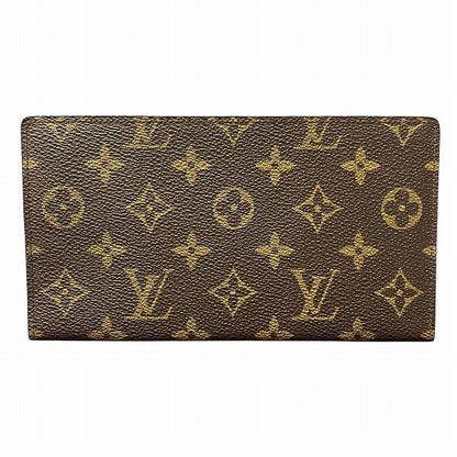 Louis Vuitton Monogram Porte-chequier Double M62223 Billfold Long Wallet Unisex