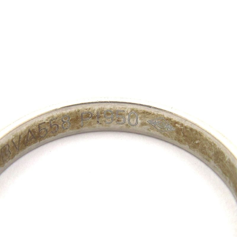 Cartier Ring 45 - Pt950 Engraved Initials