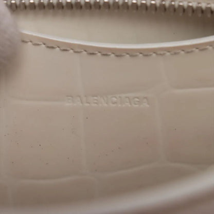 Balenciaga Neo Classic City Croc Embossed Leather 2WAY Handbag Crossbody