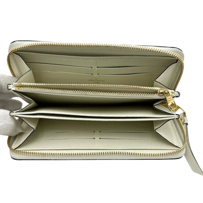 Louis Vuitton M93437 Monogram Round Zipper Portefeuille Cles Long Wallet Louis