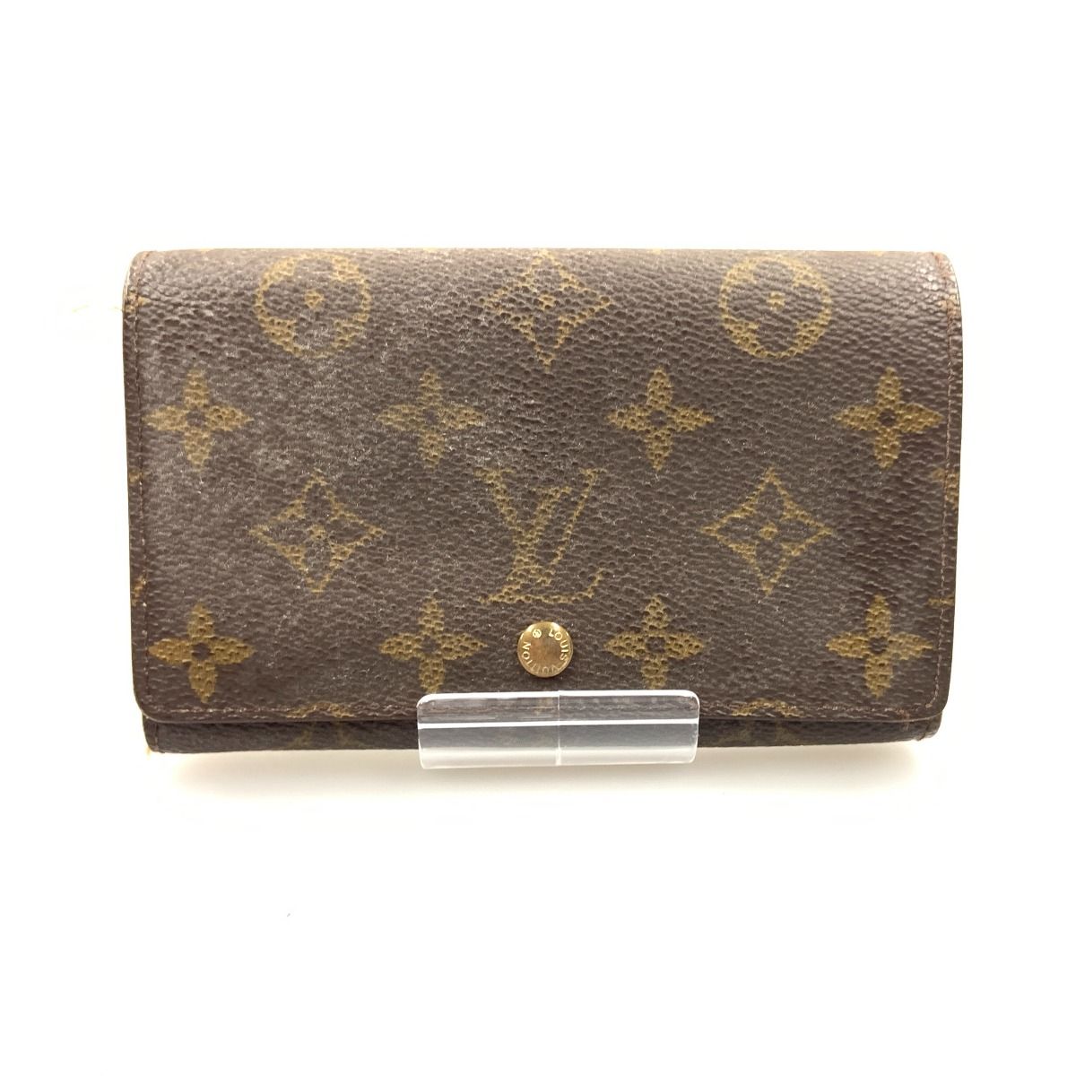 Louis Vuitton Monogram Portomone Zip Bifold Long Wallet M61735 Brown Delivery