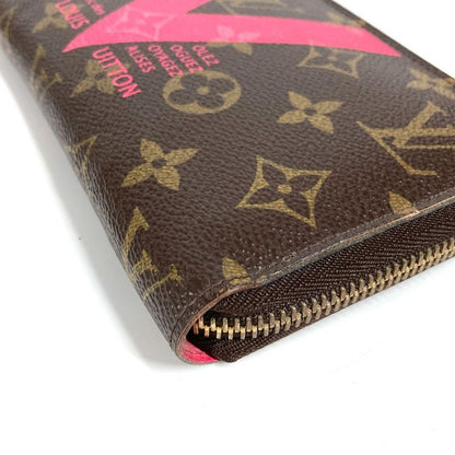 Louis Vuitton Long Zippy Wallet M60936 Monogram Canvas Brown