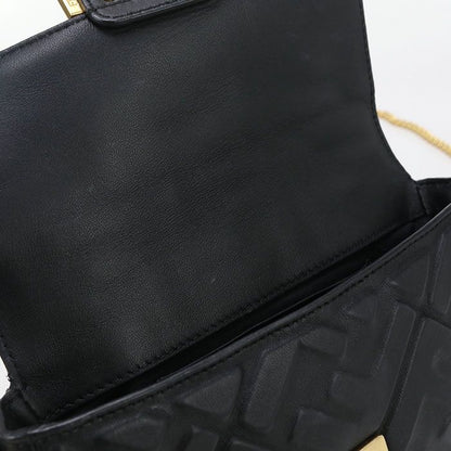 Fendi Chain FF Motif Baguette Mini 8bs017 A72V F15zw Crossbody Shoulder Bag