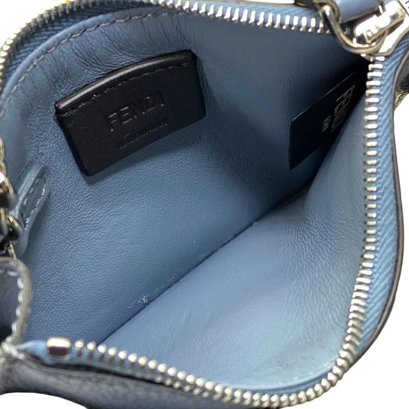 Fendi 8ap161 Fragment Case Coin Case Coin Case Coin Purse Card Case Compact