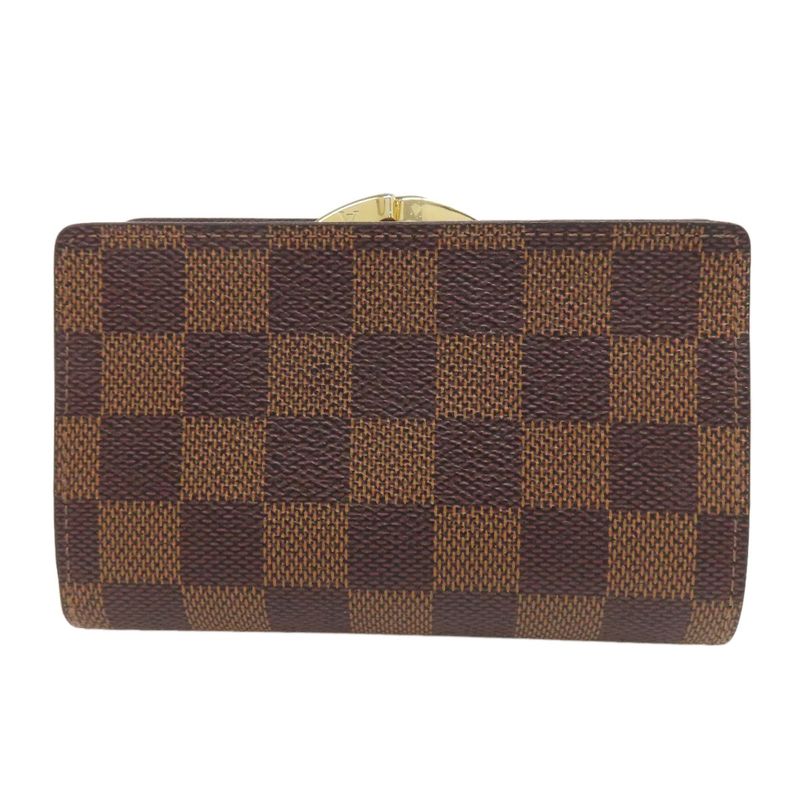 Louis Vuitton N61674 Portefeuille Viennois Folding Wallet With Coin Purse In