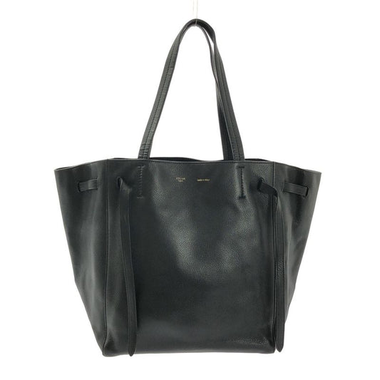 Celine - Phoebe Cabas Phantom Small Leather Tote Bag - Black - Women