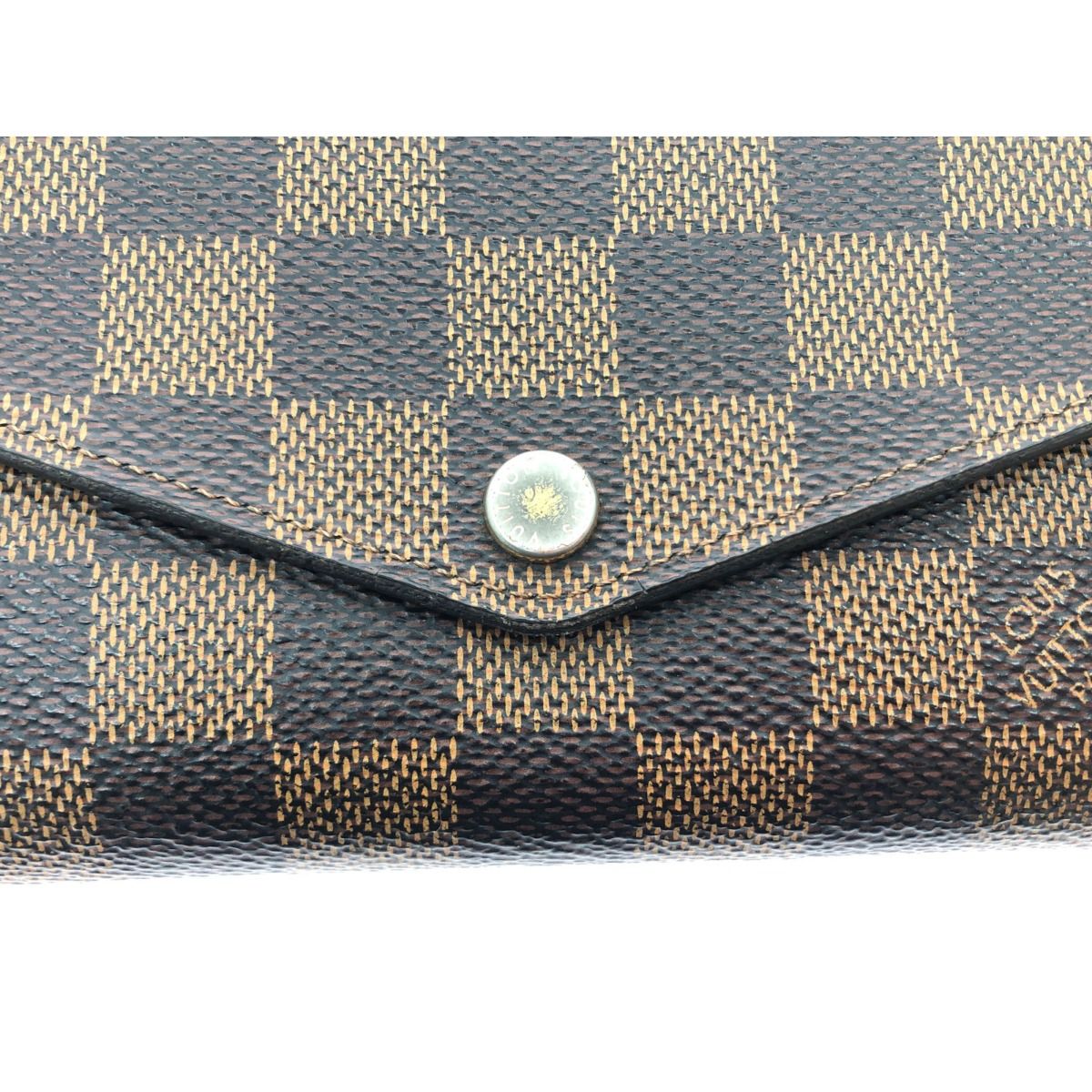 Louis Vuitton Women's Long Wallet Damier Portefeuille Sarah
