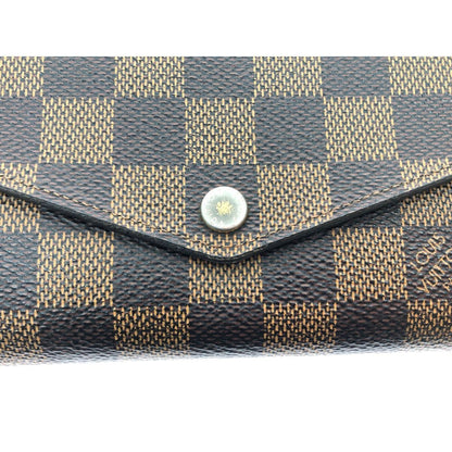 Louis Vuitton Women's Long Wallet Damier Portefeuille Sarah
