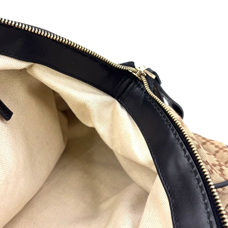 Gucci Sookie Guccissima Leather Brown Handbag Gold 223974