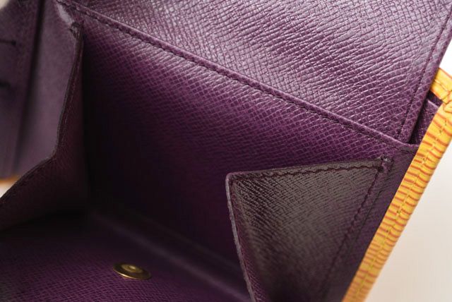 Louis Vuitton Wallet Epi Vintage Obsolete Foldable Wallet M63549