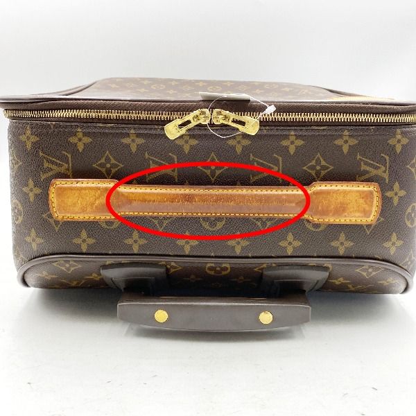Louis Vuitton M23293 Monogram Travel Bag With Casters Pegas 45 Suitcase Louis