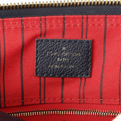 Louis Vuitton Handbag Speedy Bandouliere 25 Marine Rouge Rank A