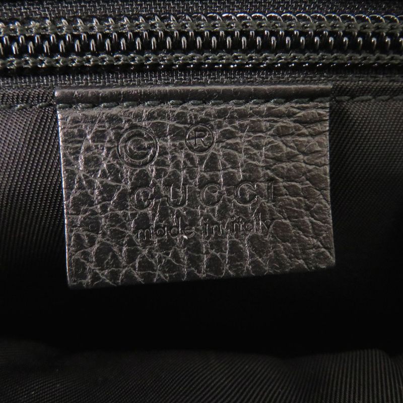 Gucci GG 510339 Nylon Black Shoulder Bag Black 0435 Gucci