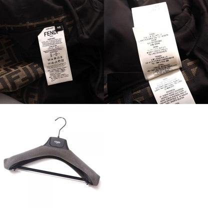 2022Fendi Tailored Jacket Size 46 FF Logo Double Breasted Double F