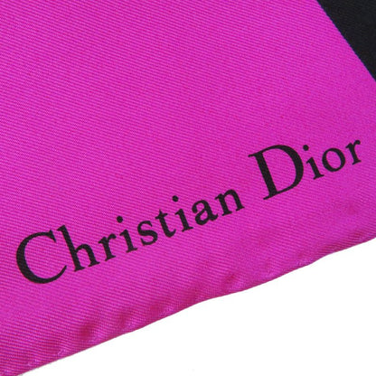 Christian DIOR 2022 D-jungle Pop Silk 100% Zebra Print Scarf Light Blue Purple