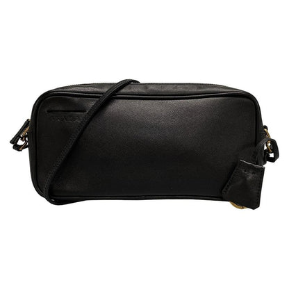 Prada Shoulder Bag - Bt0077 Black Leather