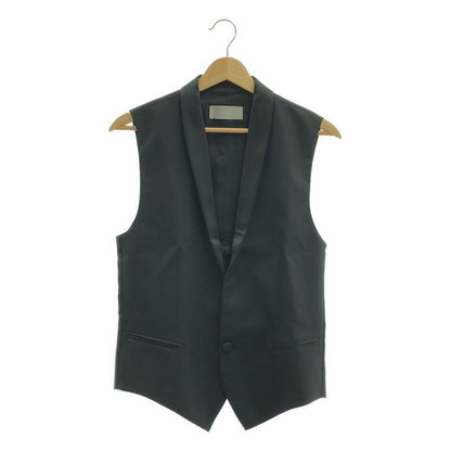 Dior Homme Dior Homme - Narrow Lapel Gilet Vest - 44 - Black - Men's