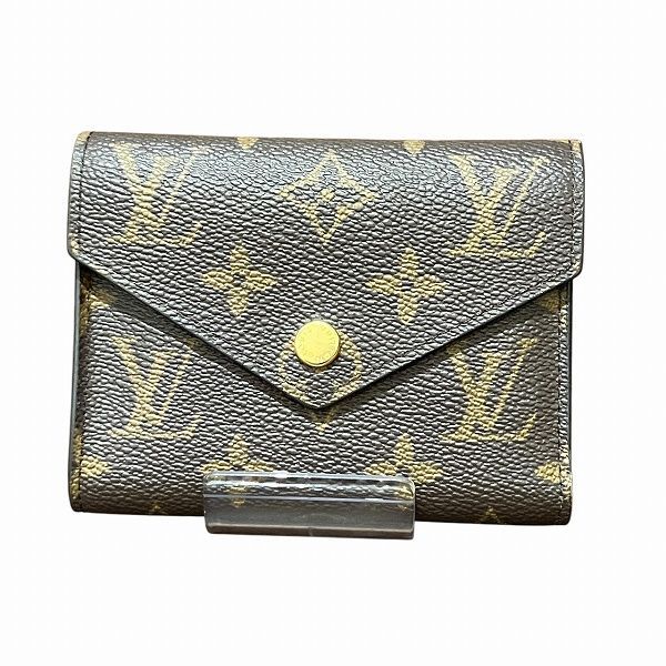 Louis Vuitton Monogram Portefeuille Victorine M62360 Bifold Wallet For Women