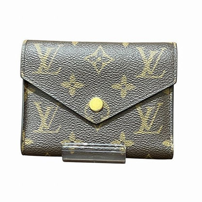 Louis Vuitton Monogram Portefeuille Victorine M62360 Bifold Wallet For Women