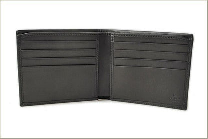 Gucci Wallet Gucci Fold Wallet Leather Studded Black 387455 Ap0qn 1000 Unused