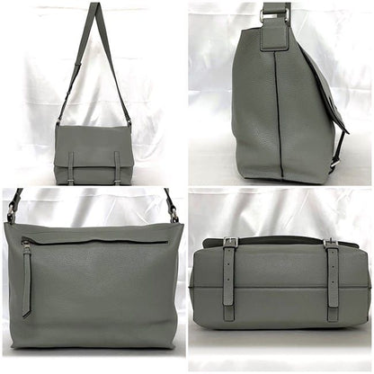 Loewe Shoulder Bag Military Messenger Bag Gray 316