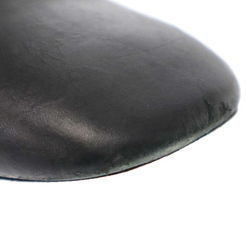 Celine Phoebe Period Bambam Side Zip Metal Heel Ankle Boots Black 36 1 2