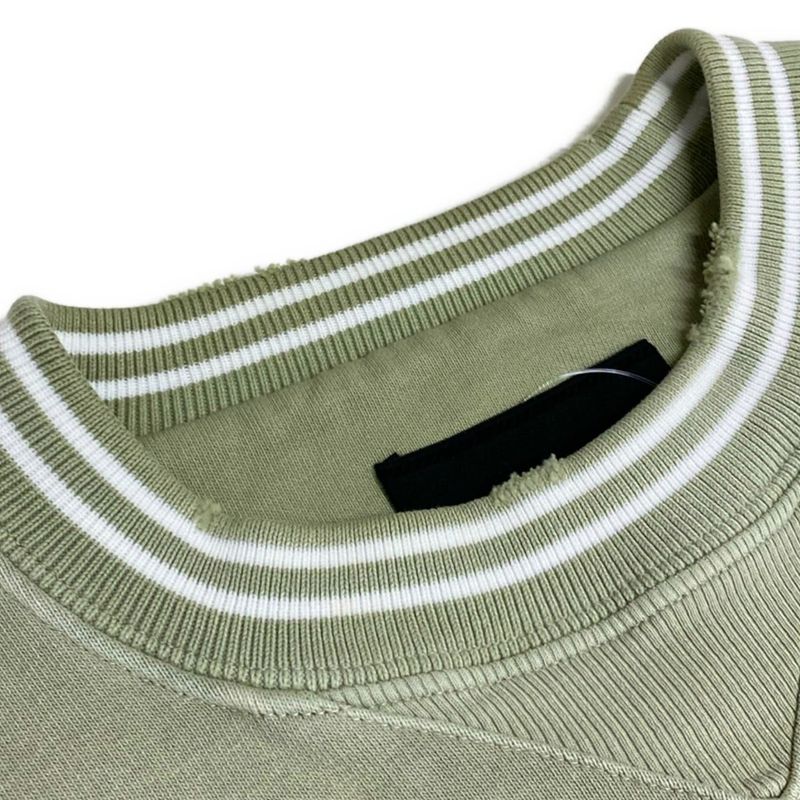 Prada Trainers Size S - Ujl69b Light Green And White Damaged / Sweatshirt / 24