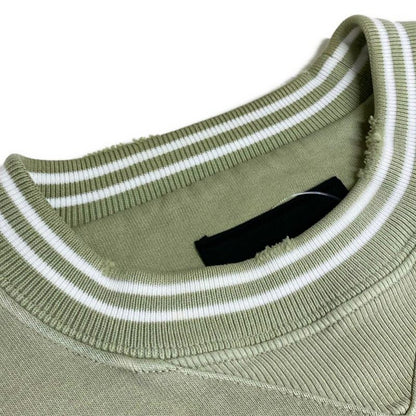 Prada Trainers Size S - Ujl69b Light Green And White Damaged / Sweatshirt / 24