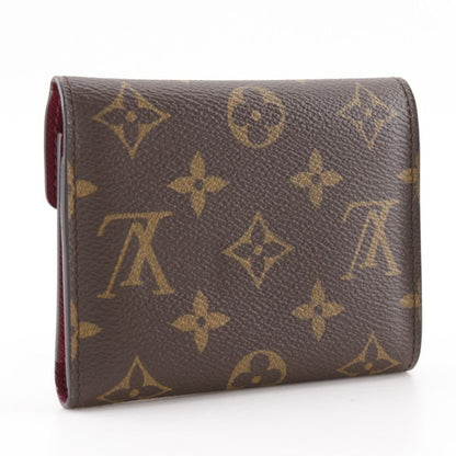 Louis Vuitton Portefeuille Victorine Fuchsia Monogram M41938 Monogram Canvas