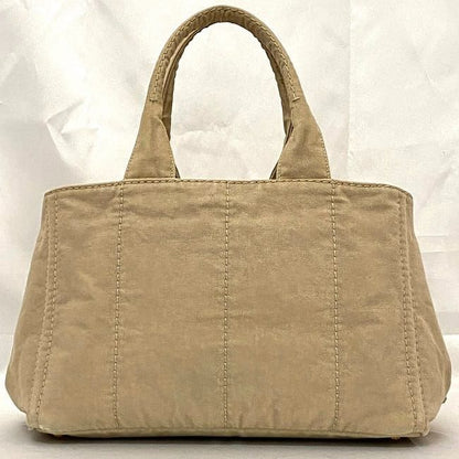 Prada Tote Bag Canapa Beige