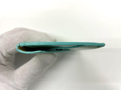 Tiffany & Co Patent Leather Card Case Business Card Holder Card Holder Tiffany