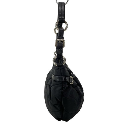 Prada Shoulder Bag - Br3815 Black Leather