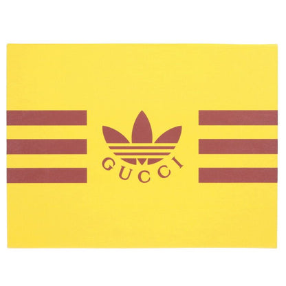 Gucci X Adidas 702427 Double Name Logo Leather Shoulder Bag Men's