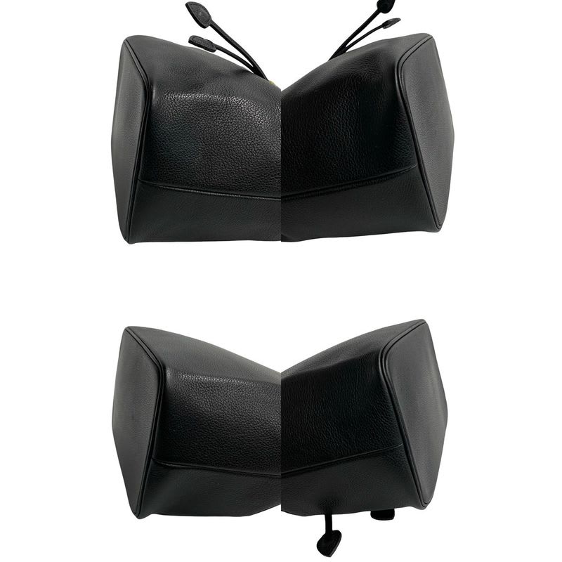 Yves Saint Laurent Vintage Logo Hardware Cutout Leather