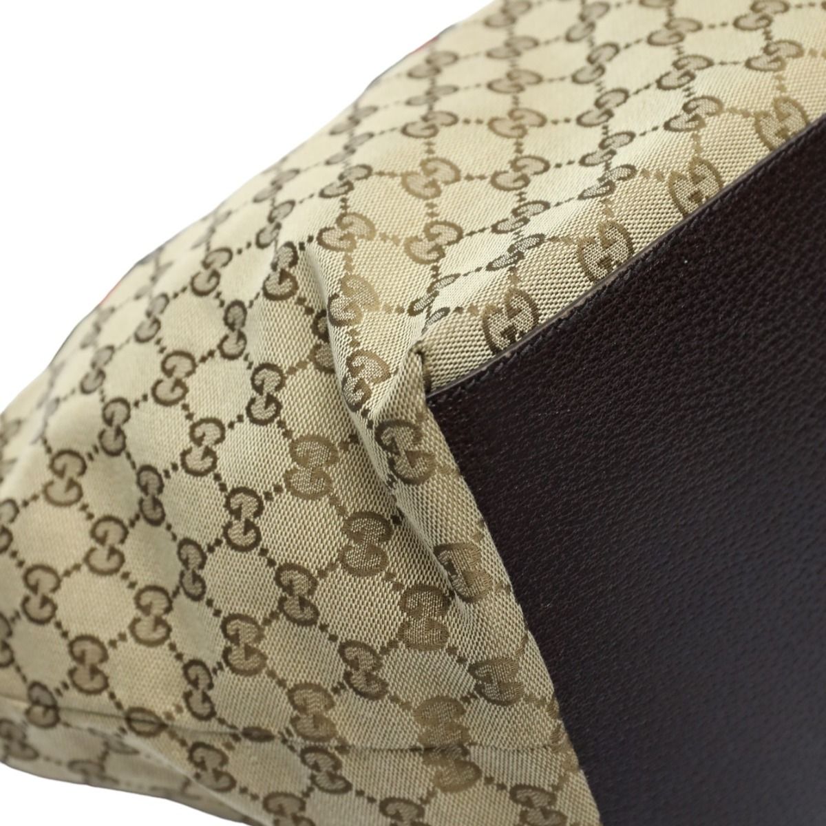 Gucci Handbag GG Canvas Tote Bag Beige