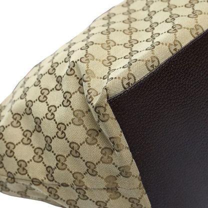 Gucci Handbag GG Canvas Tote Bag Beige
