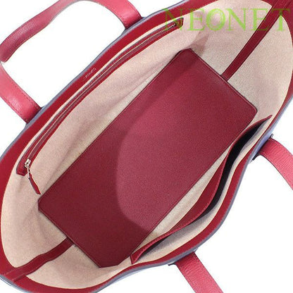 Hermes Maxi Box Leather Cabas 36 Tote Hand Bag D4580