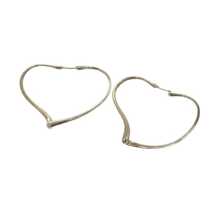 Tiffany & Co Open Heart 925 Silver Earrings Accessories 0973 Tiffany & Co