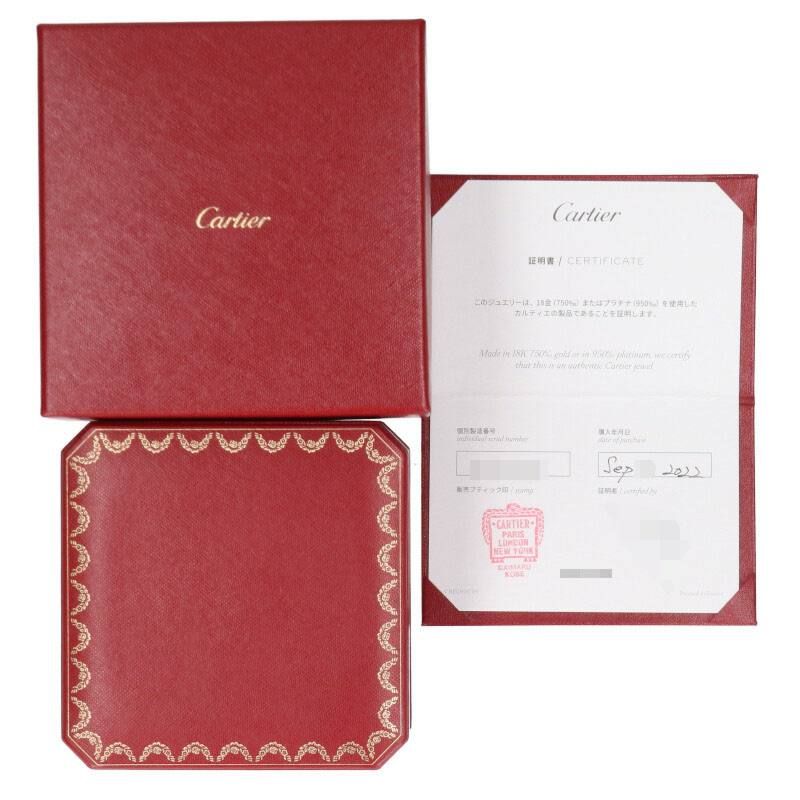 Cartier New Shape Juste UN CLOU Bracelet DIA 18K Pink Gold Juste Un Clou Half