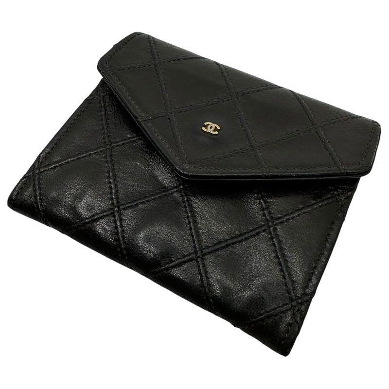 Chanel 90's Coco Mark Matelassé Lambskin Coin Case Coco Mark Matelasse Lambskin