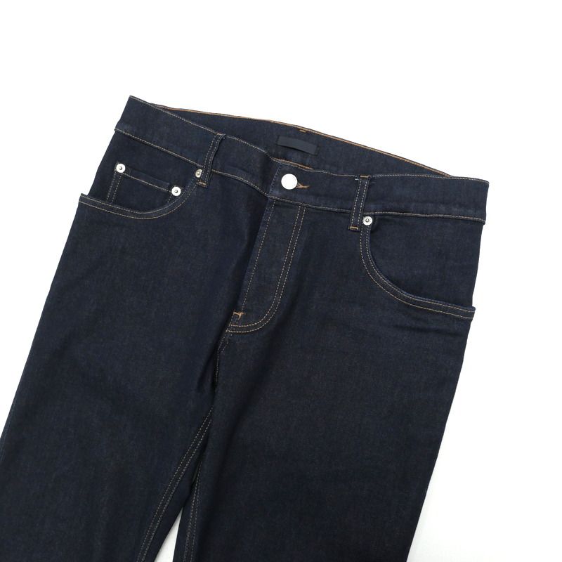 Prada Pants Size 33 Jeans Denim Pants Straight Pants Stretch Button Fly