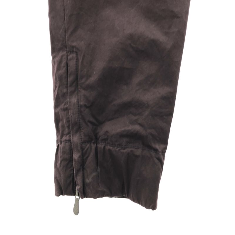 Bottega Veneta Cotton High Waist Drawstring Pants - 44 - Bordeaux - Men's