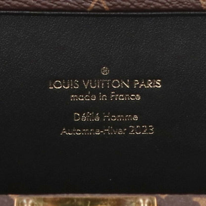 Louis Vuitton M10247 Vertical Clutch Box Monogram Leather Trunk Shoulder Bag