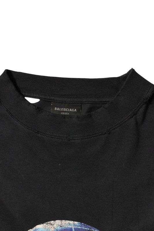 Balenciaga 787349 Trvc9 Planet Earth Oversized T-shirt Men's 2