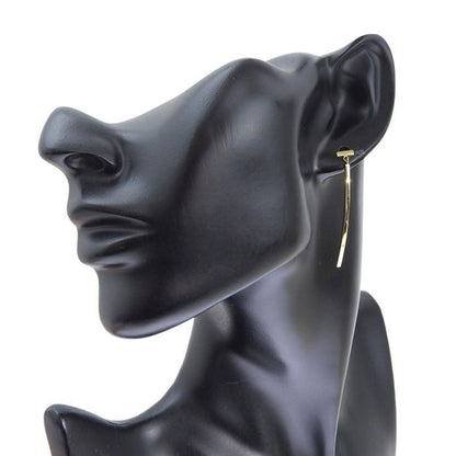 Tiffany & Co T-wire Bar Earrings 18K Yellow Gold 750 Yellow Gold Earring