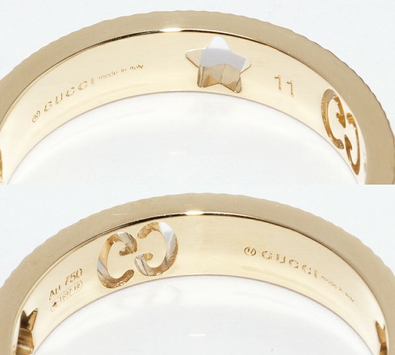 Gucci 18K Yellow Gold Icon Star Ring