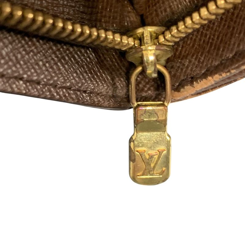 2746 Louis Vuitton Damier Portefeuille Trésor N61736 Ebène Preowned