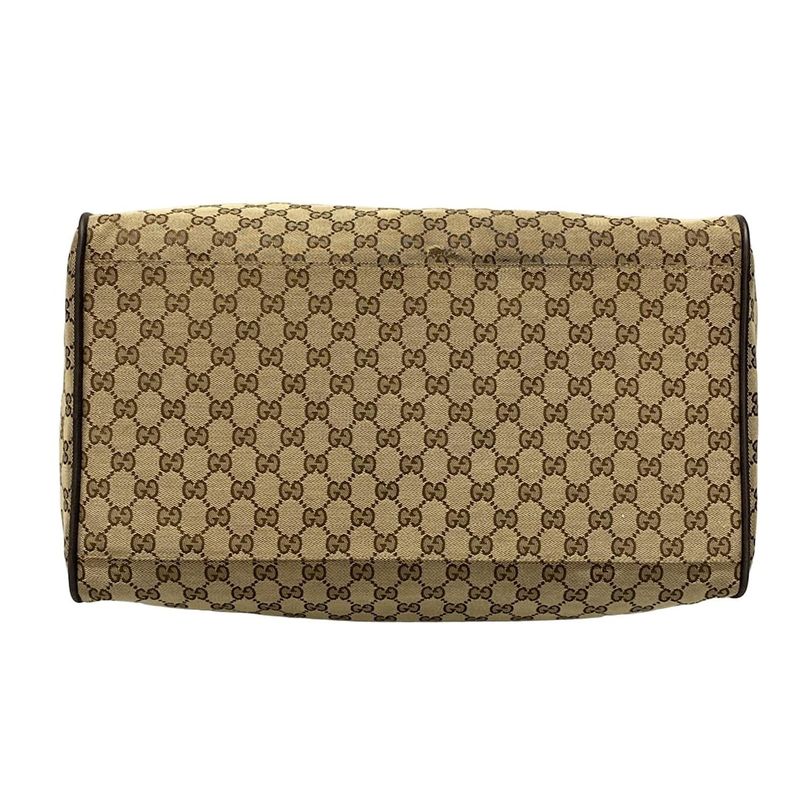 Gucci Boston Bag GG Patternsherry (web) 153240 Dark Brown X Beige X Multi Main